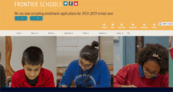 Desktop Screenshot of frontierschools.org